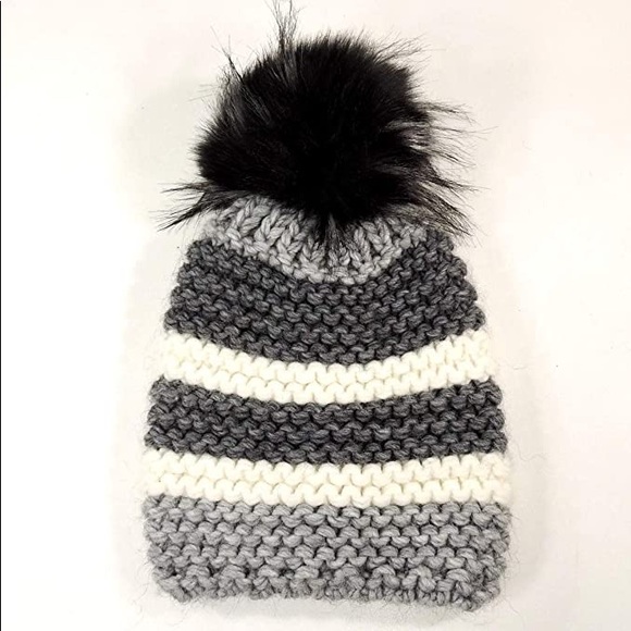 Nardi & Tagliaferri Wool/Alpaca Striped Beanie OS